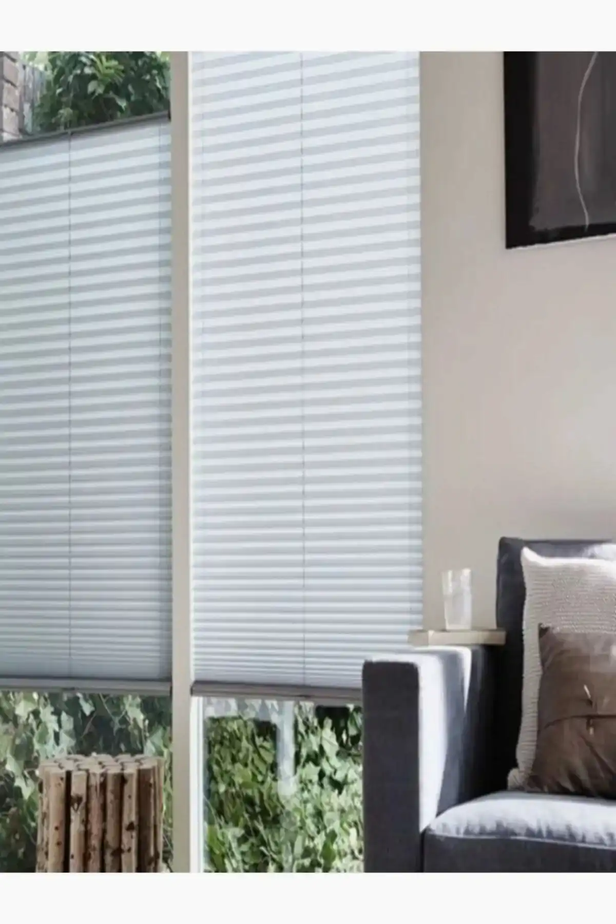 cam balkon plise perde ev ofis perde