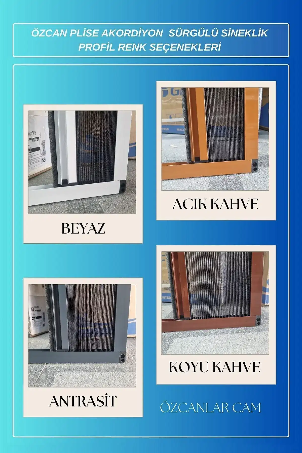 sineklik profil renkleri